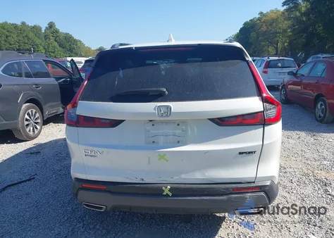 2024 Honda Cr-V Hybrid Sport-L from USA, damaged, VIN 7FARS5H89RE012563